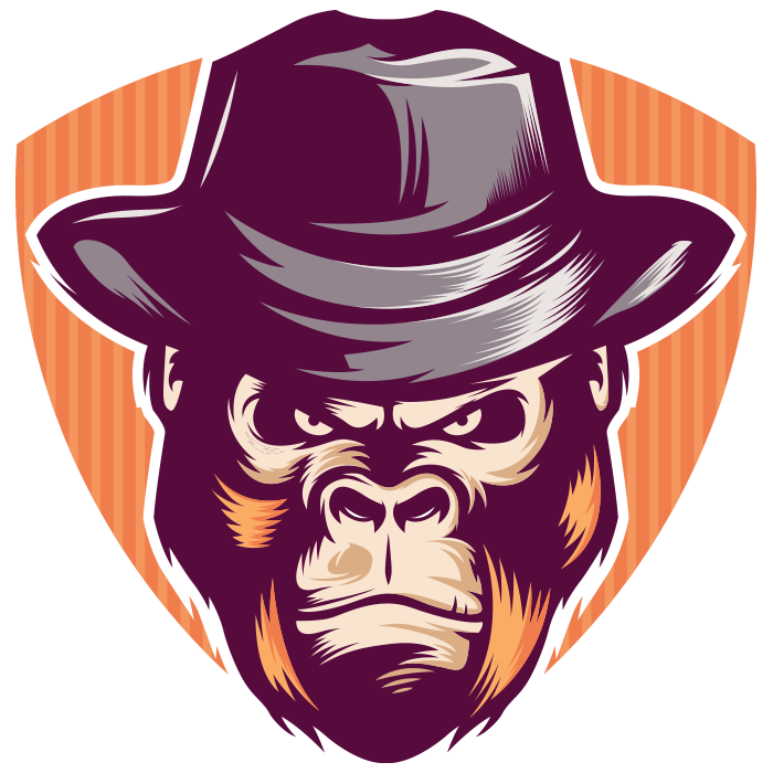 Gangster Streams mascot and branding